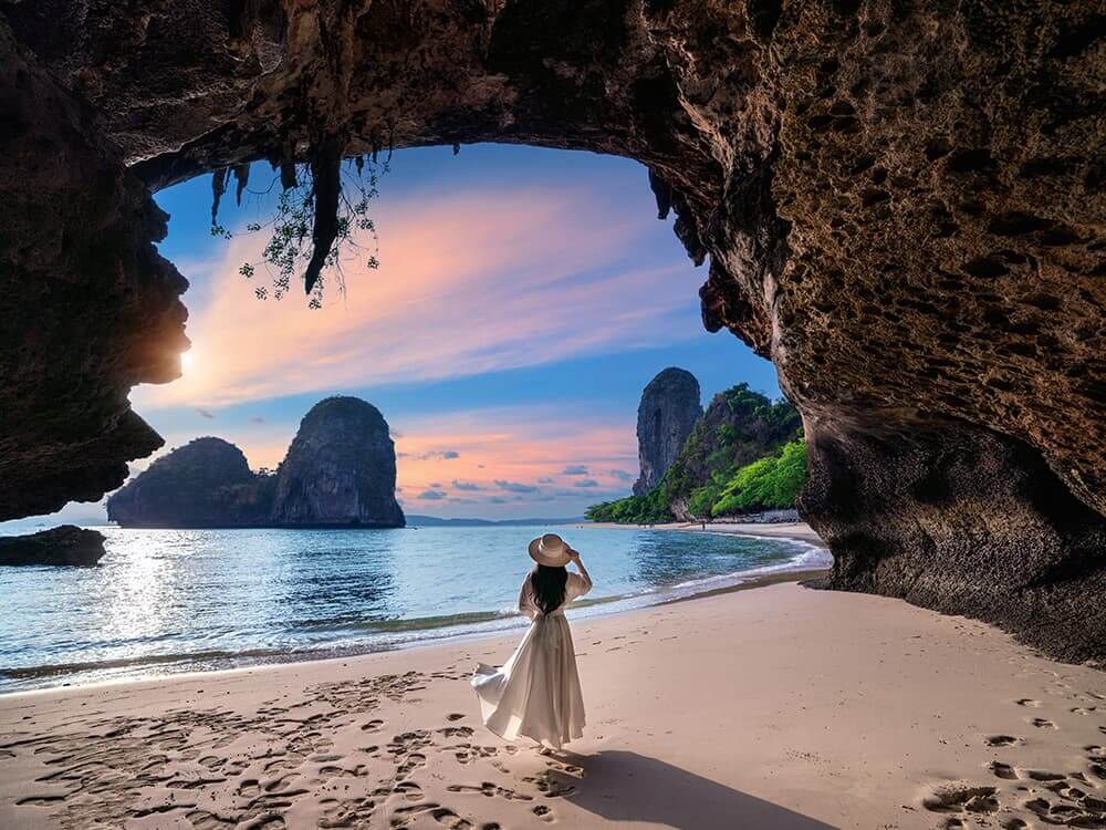 Man Standing on a Rock